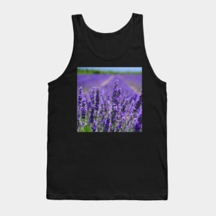 Purple petal flowers Tank Top